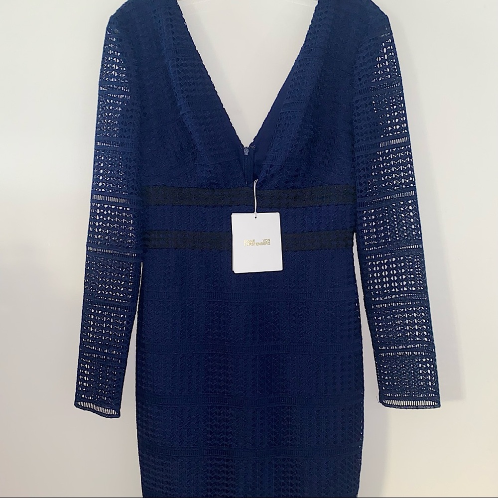 NWT Diane von Frustenberg Viera Lace Dress